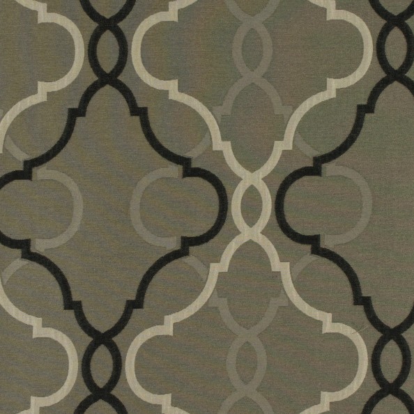 Malone Graphite Fabric by Ashley Wilde