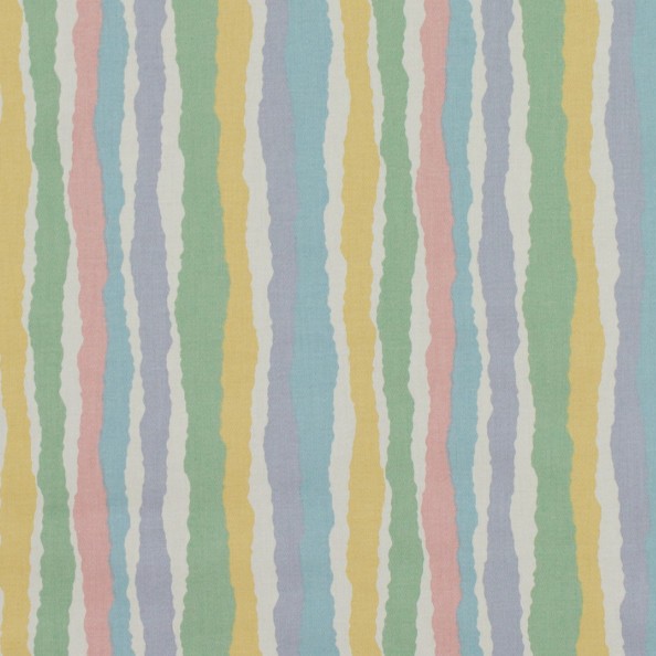 Midgy Striped Pastel Fabric by Ashley Wilde