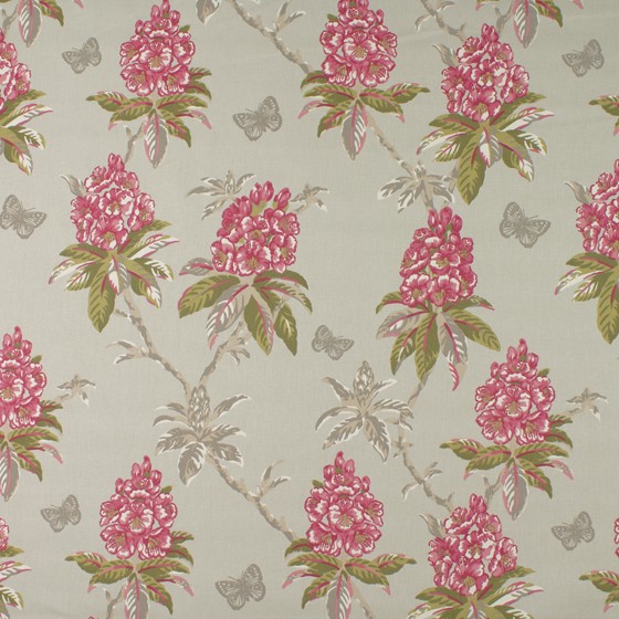 Ascot Raspberry Fabric by Ashley Wilde