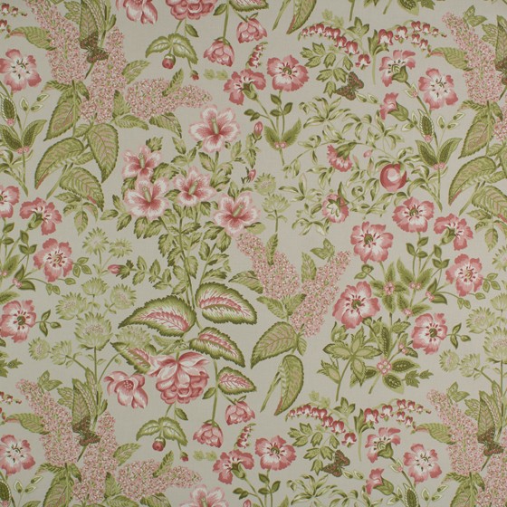 Winchester Coral Fabric by Ashley Wilde