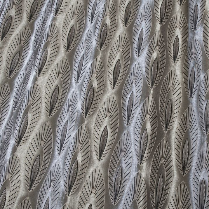 Arrow Leaf Graphite Fabric by iLiv
