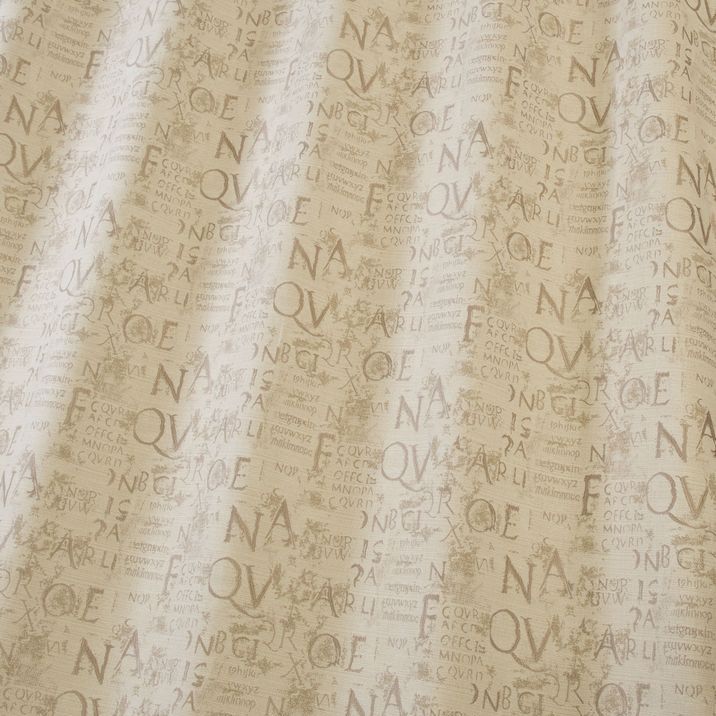 Calligraphy Natural Fabric by iLiv