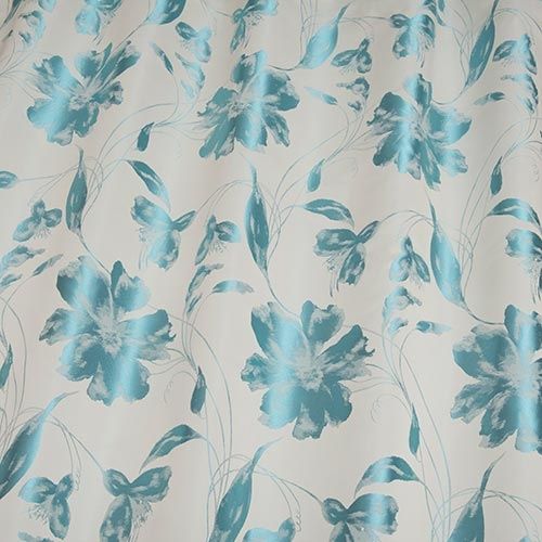 Wisteria Aqua Fabric by iLiv