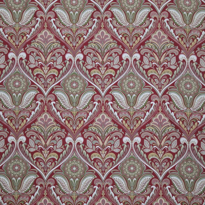 Hidcote Claret Fabric by iLiv
