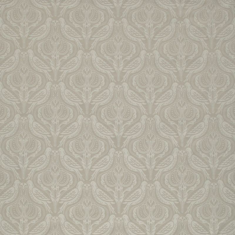 Song Thrush Sand Fabric by iLiv