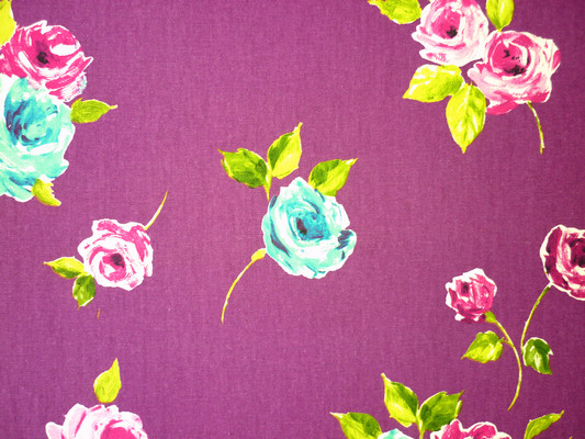 Ella Mulberry Fabric by Prestigious Textiles