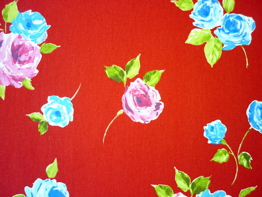 Ella Scarlet Fabric by Prestigious Textiles
