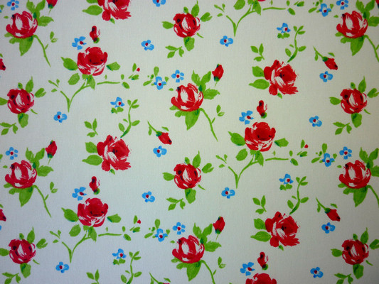Rosebud Enamel Fabric by Prestigious Textiles