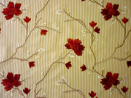 Henrietta Cranberry Fabric by Prestigious Textiles