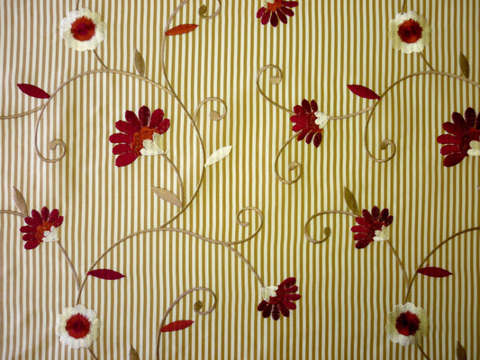 Nicole Cranberry Fabric by Prestigious Textiles
