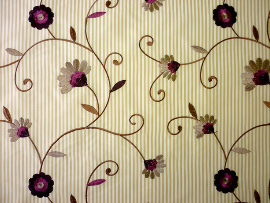 Nicole Damson Fabric by Prestigious Textiles