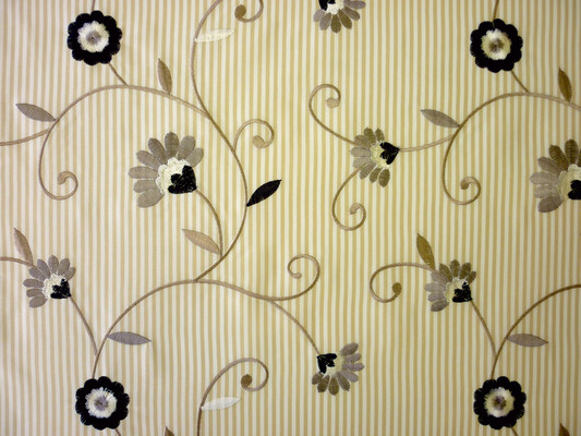 Nicole Silver Fabric by Prestigious Textiles