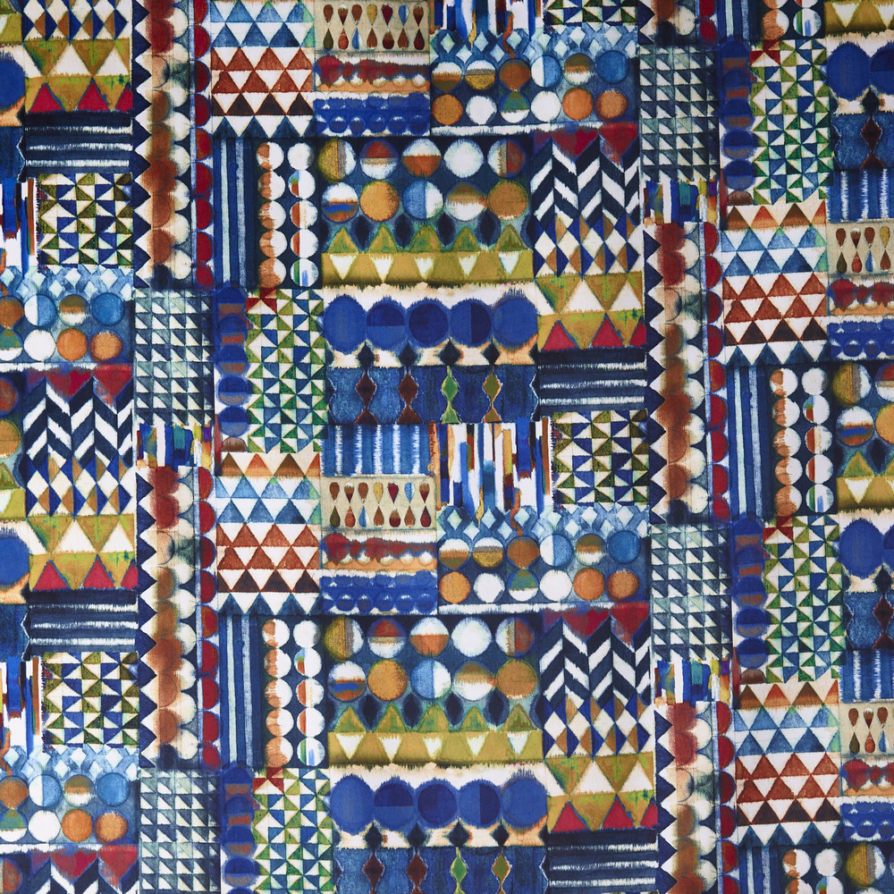Baccarat Sapphire Fabric by Prestigious Textiles
