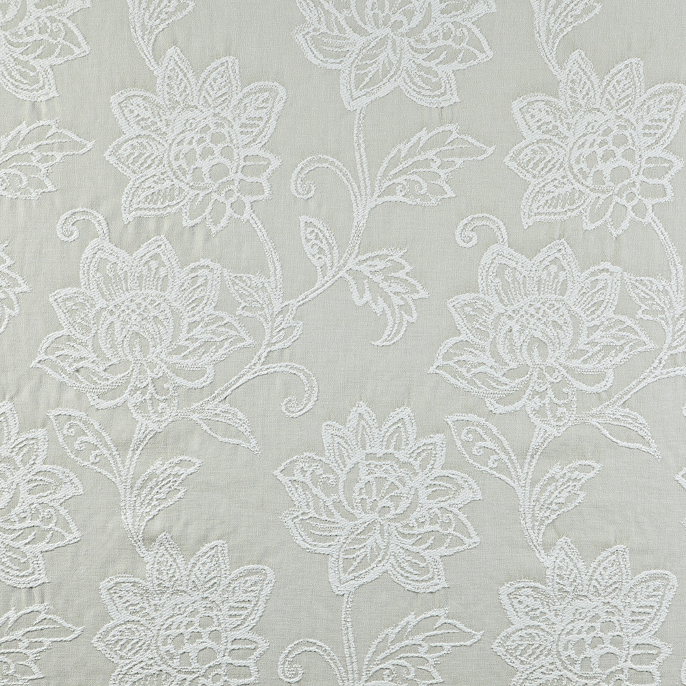Wimborne Silver Fabric by Prestigious Textiles