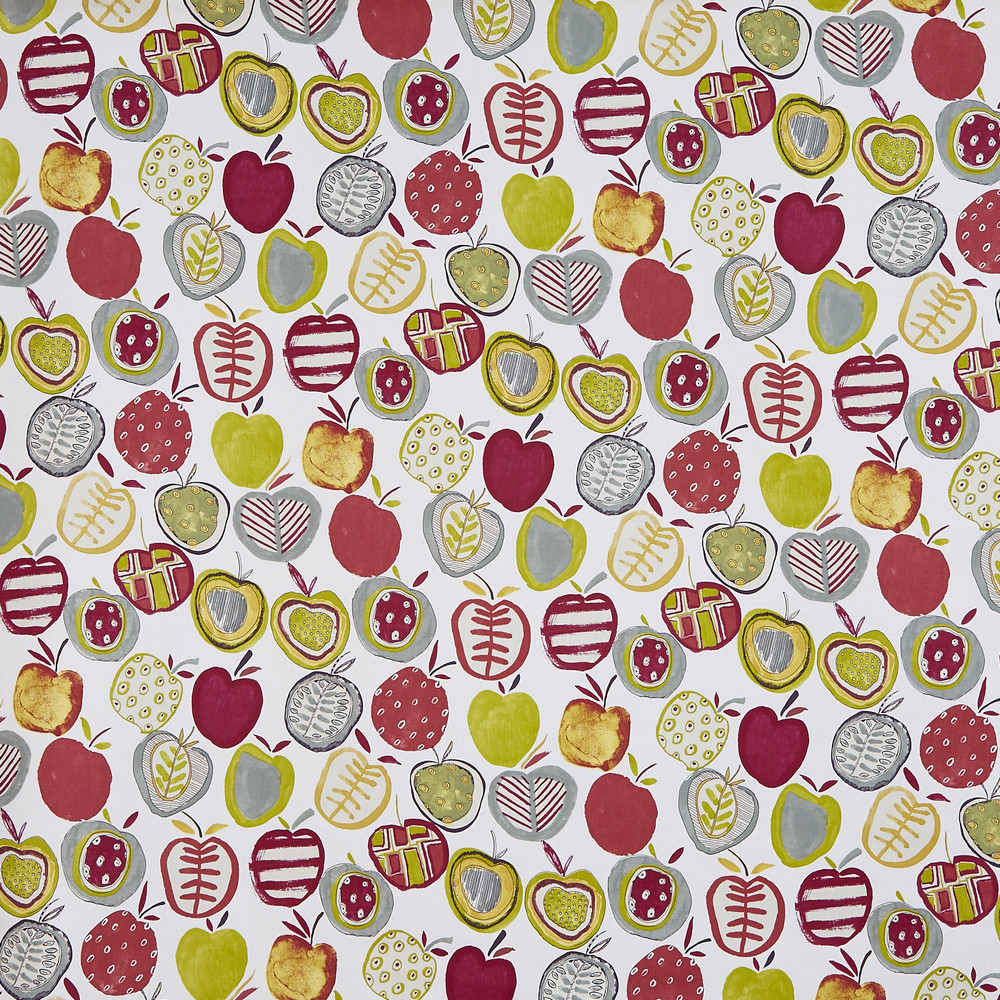 Apples Berry Fabric by Prestigious Textiles