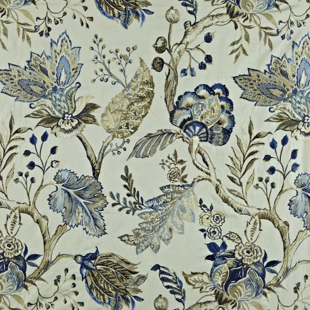 Caserta Sapphire Fabric by Prestigious Textiles