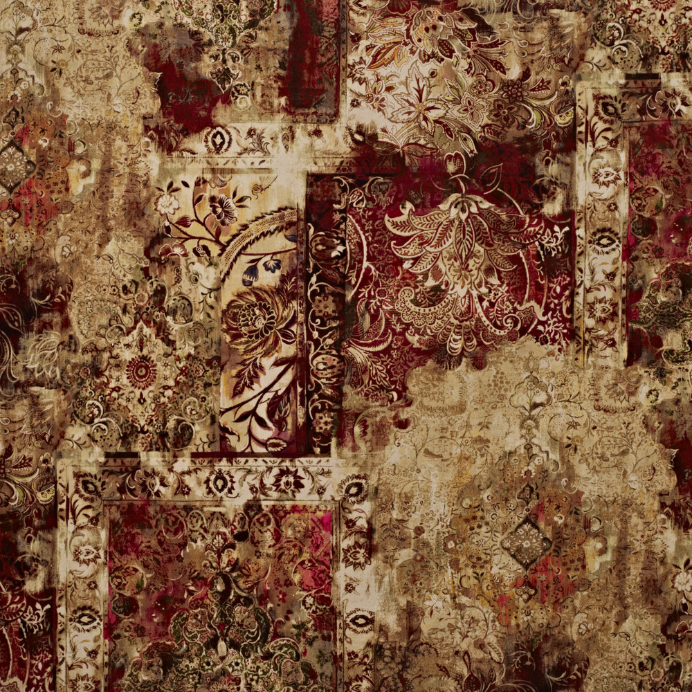 Pashmina Ruby Fabric by Prestigious Textiles