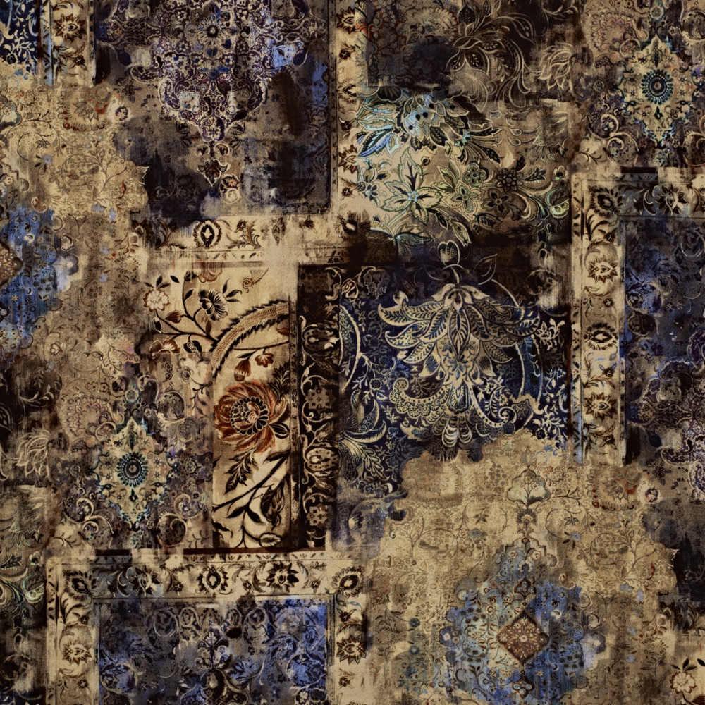 Pashmina Sapphire Fabric by Prestigious Textiles