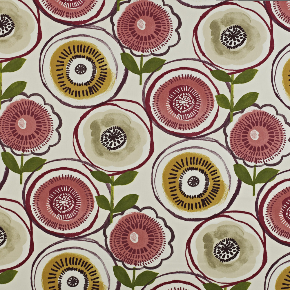 Indah Berry Fabric by Prestigious Textiles