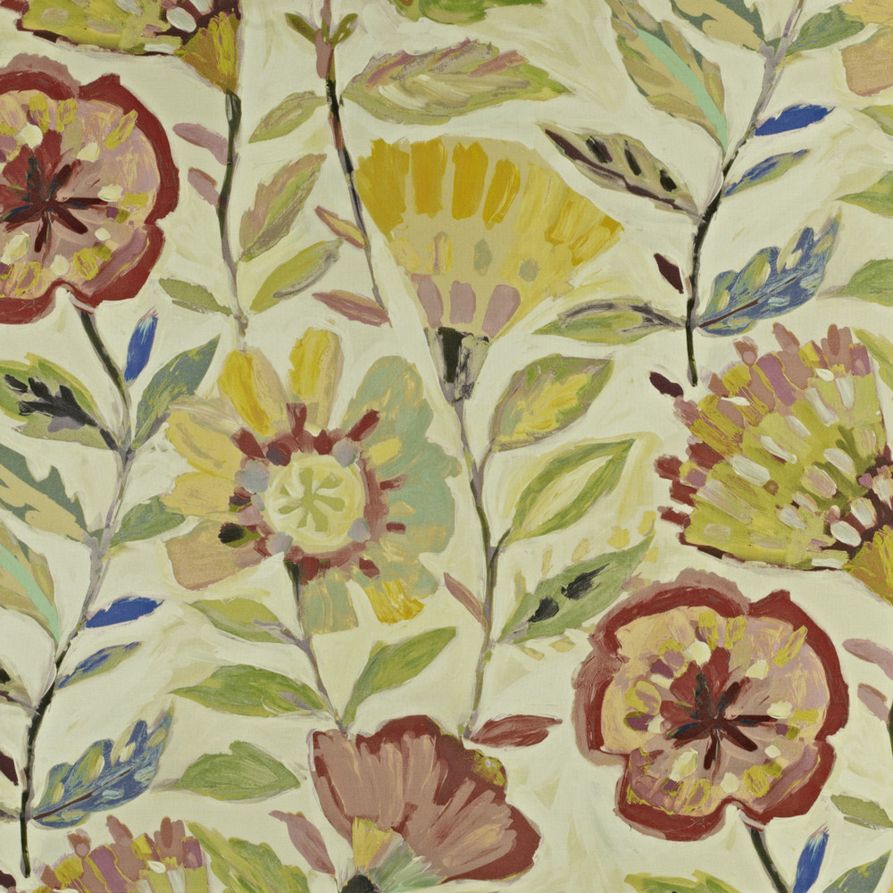 Fandango Hibiscus Fabric by Prestigious Textiles