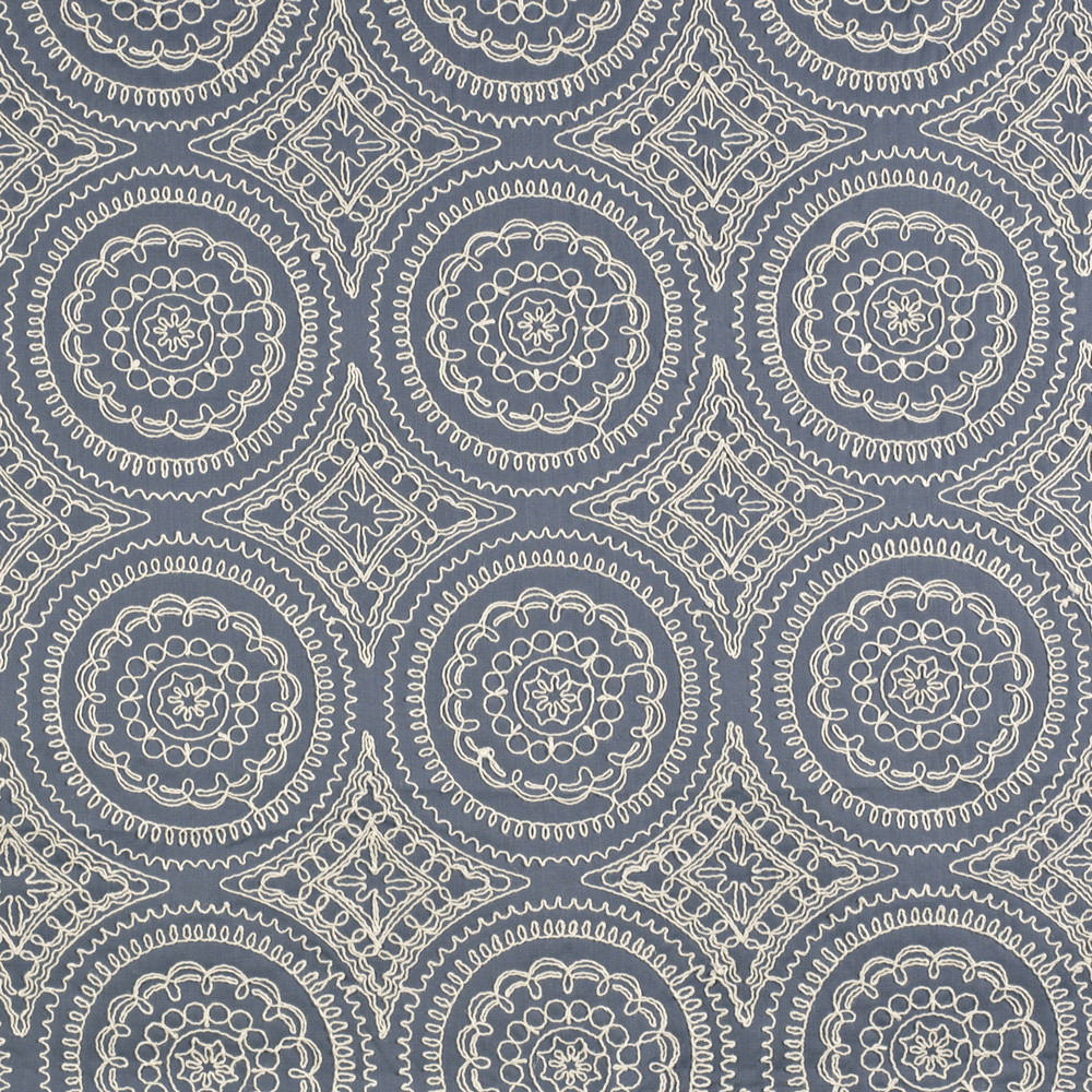 Montpellier Indigo Fabric by Prestigious Textiles