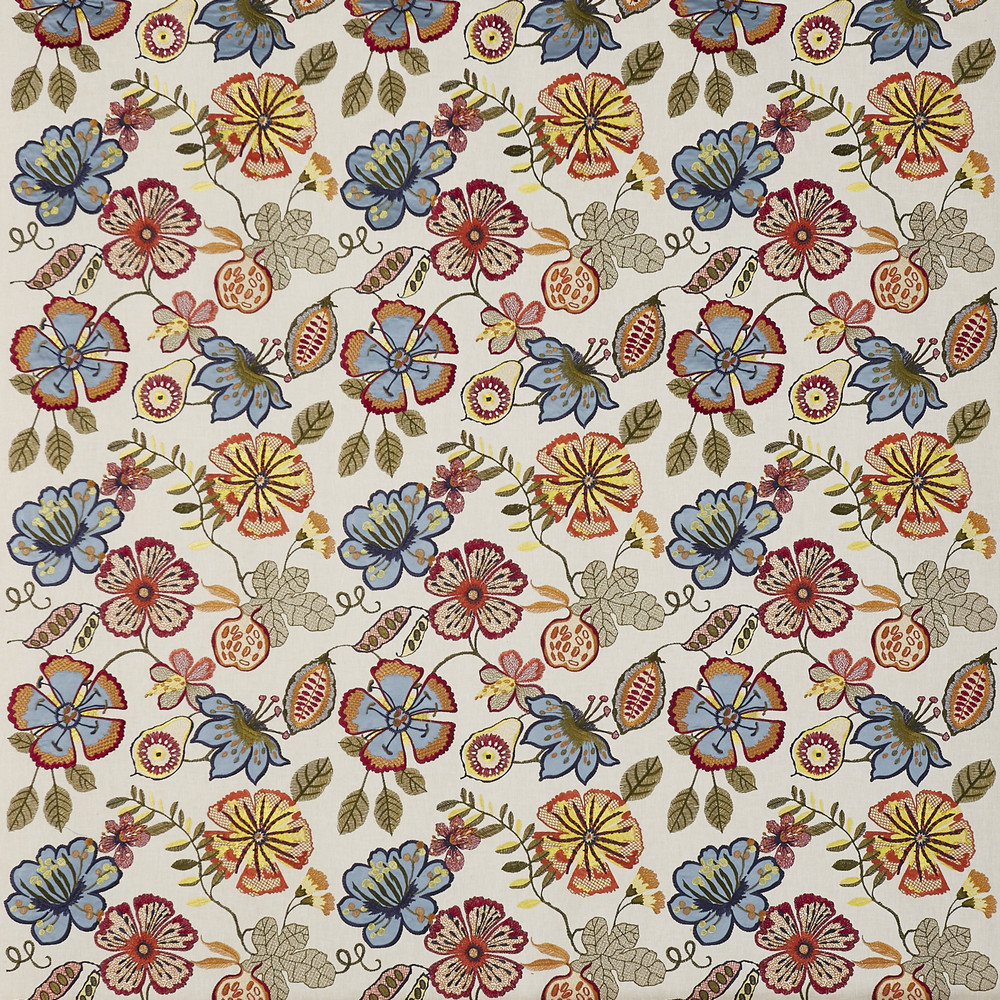 Passion Flower Paradise Fabric by Prestigious Textiles