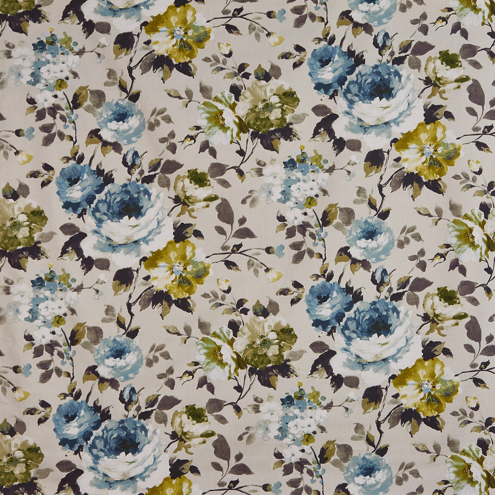 Langford Bluebell Fabric by Prestigious Textiles