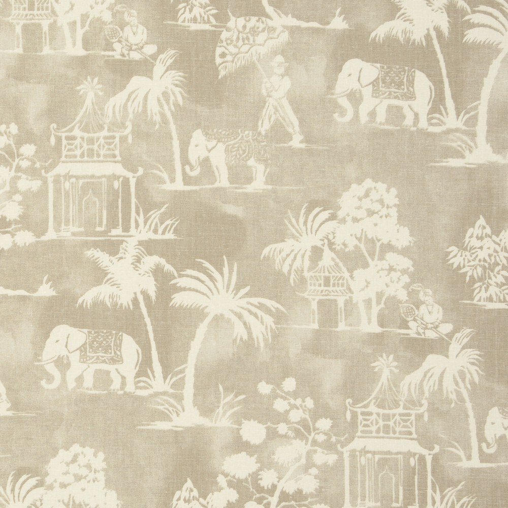 Mandir Linen Fabric by Clarke & Clarke