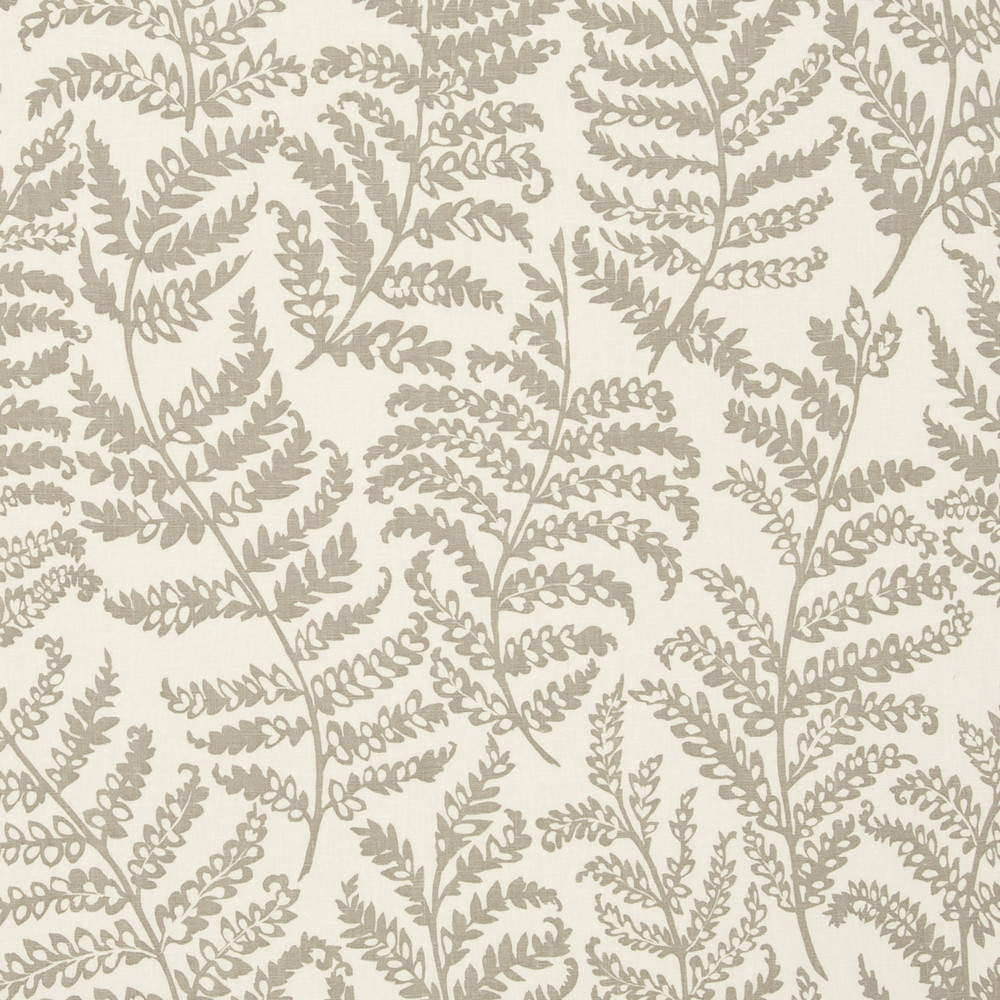 Fougeres Taupe Fabric by Clarke & Clarke