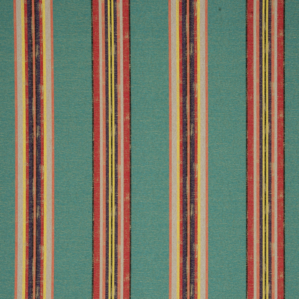 Hattusa Aqua Fabric by Clarke & Clarke