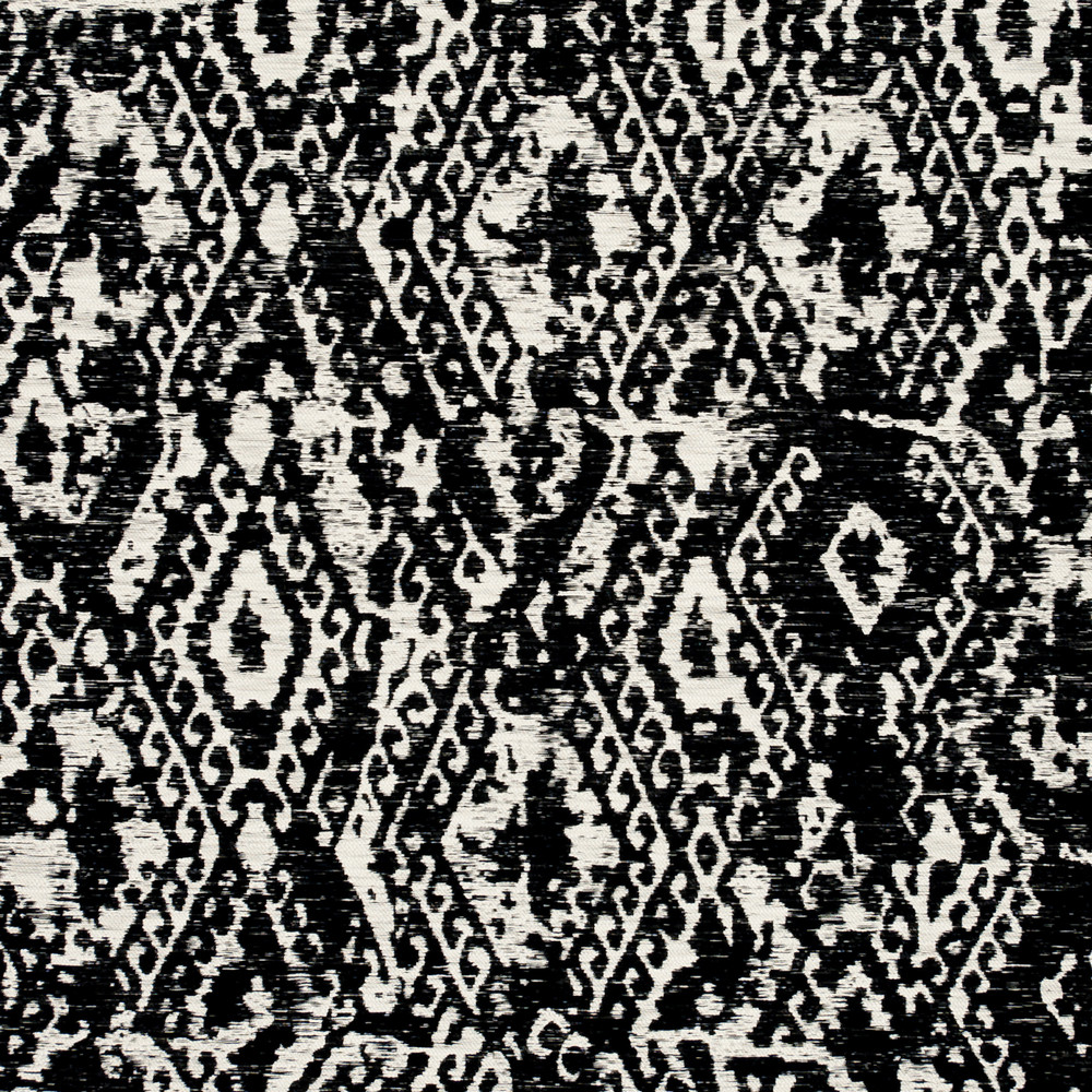 Izapa Ebony Fabric by Clarke & Clarke