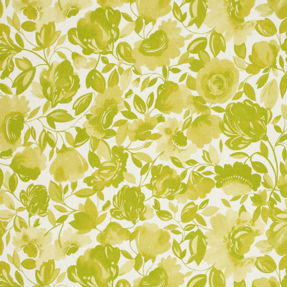 Caitlin Linen Citrus Fabric by Clarke & Clarke