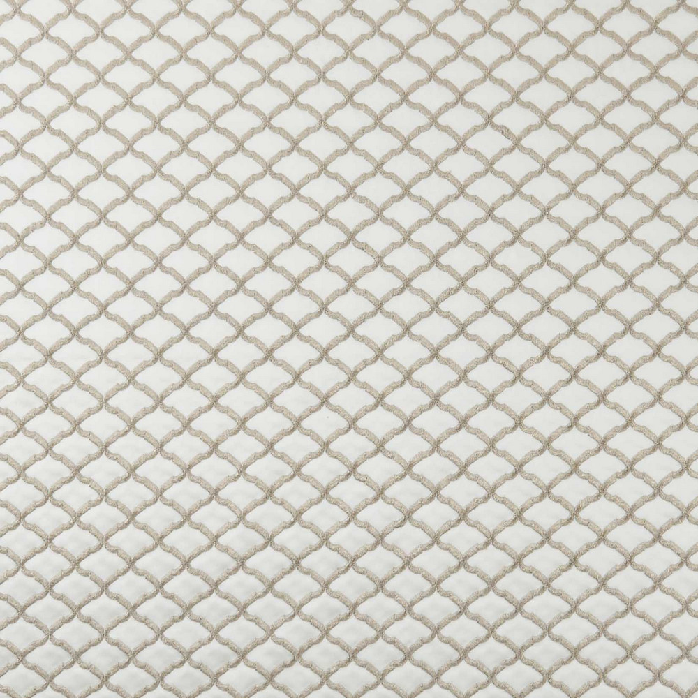 Reggio Ivory Fabric by Clarke & Clarke