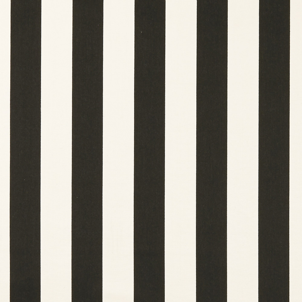 St James Stripe Noir Fabric by Clarke & Clarke