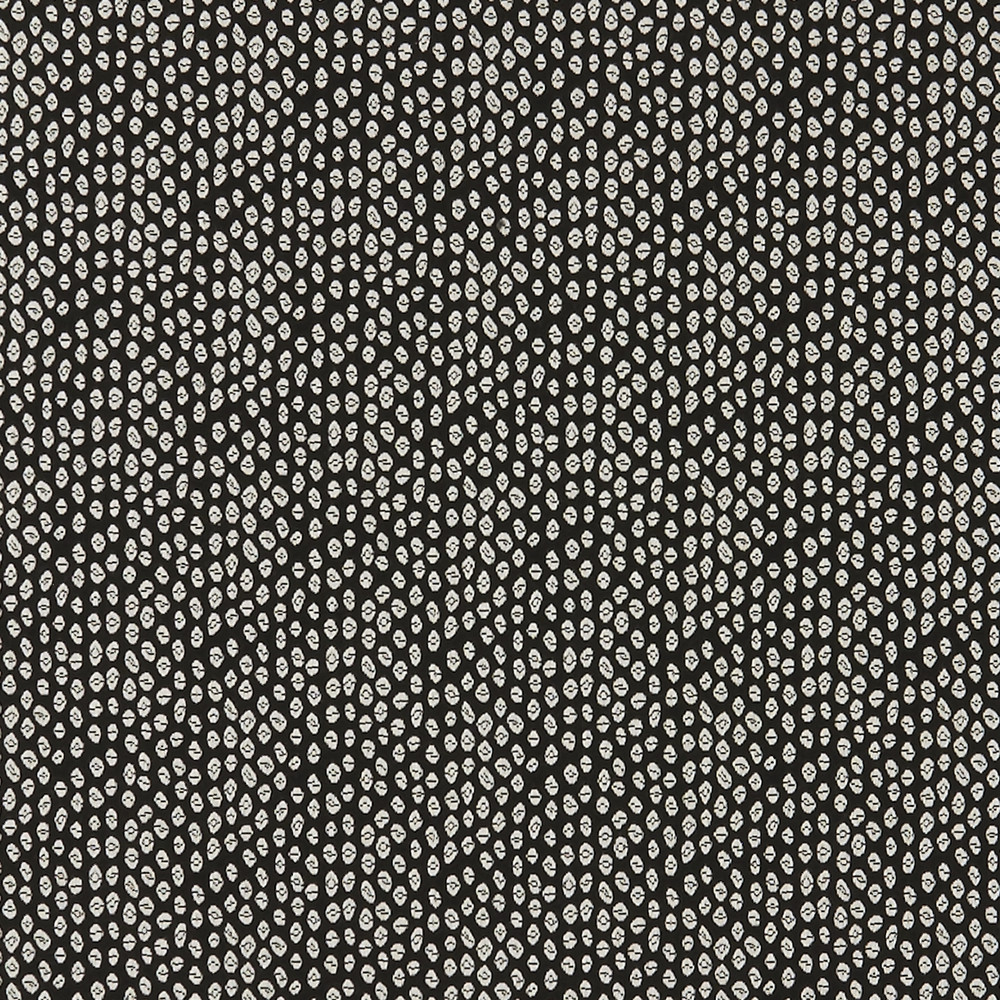 Bw1015 Black / White Fabric by Clarke & Clarke