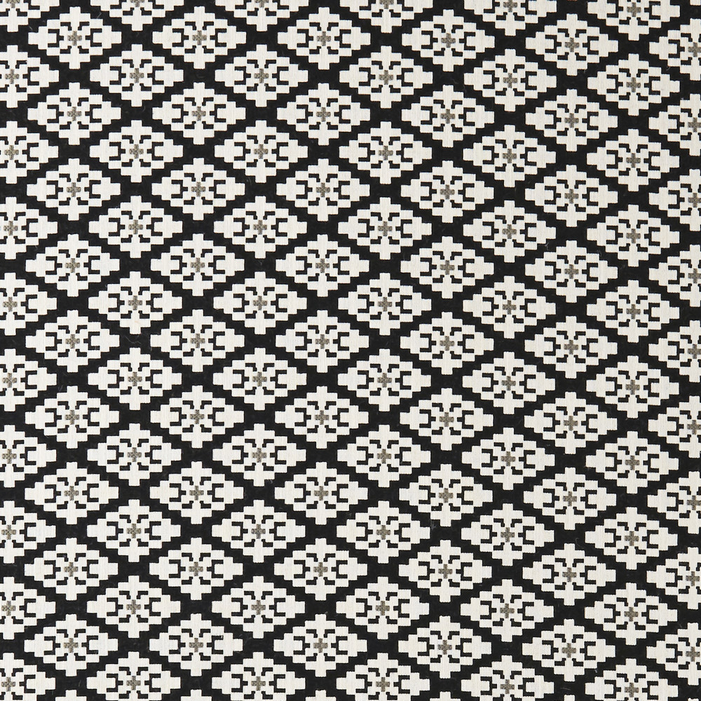 Michel Ebony Fabric by Clarke & Clarke