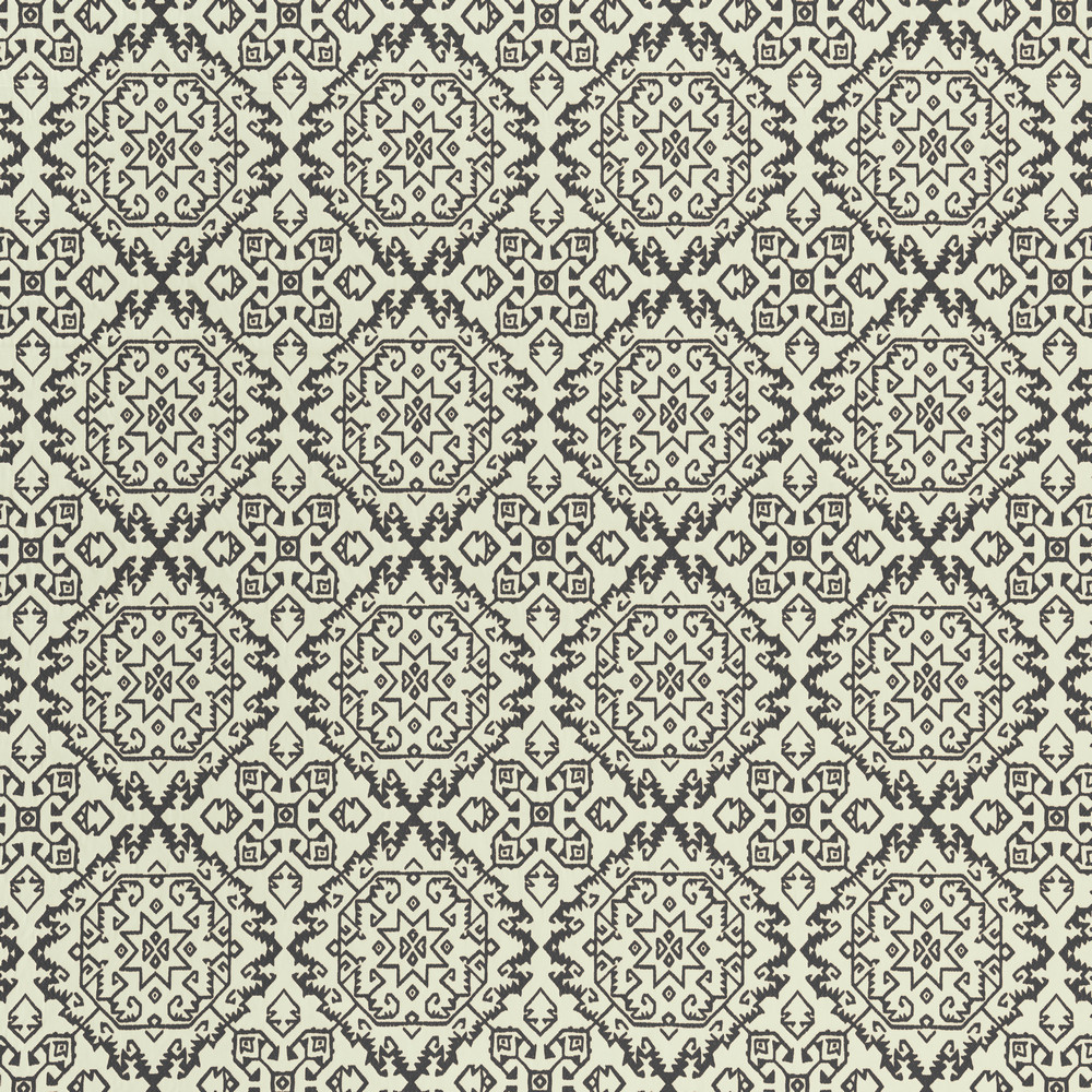 Tashkent Ebony Fabric by Clarke & Clarke