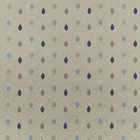 Healey Denim Fabric by Clarke & Clarke