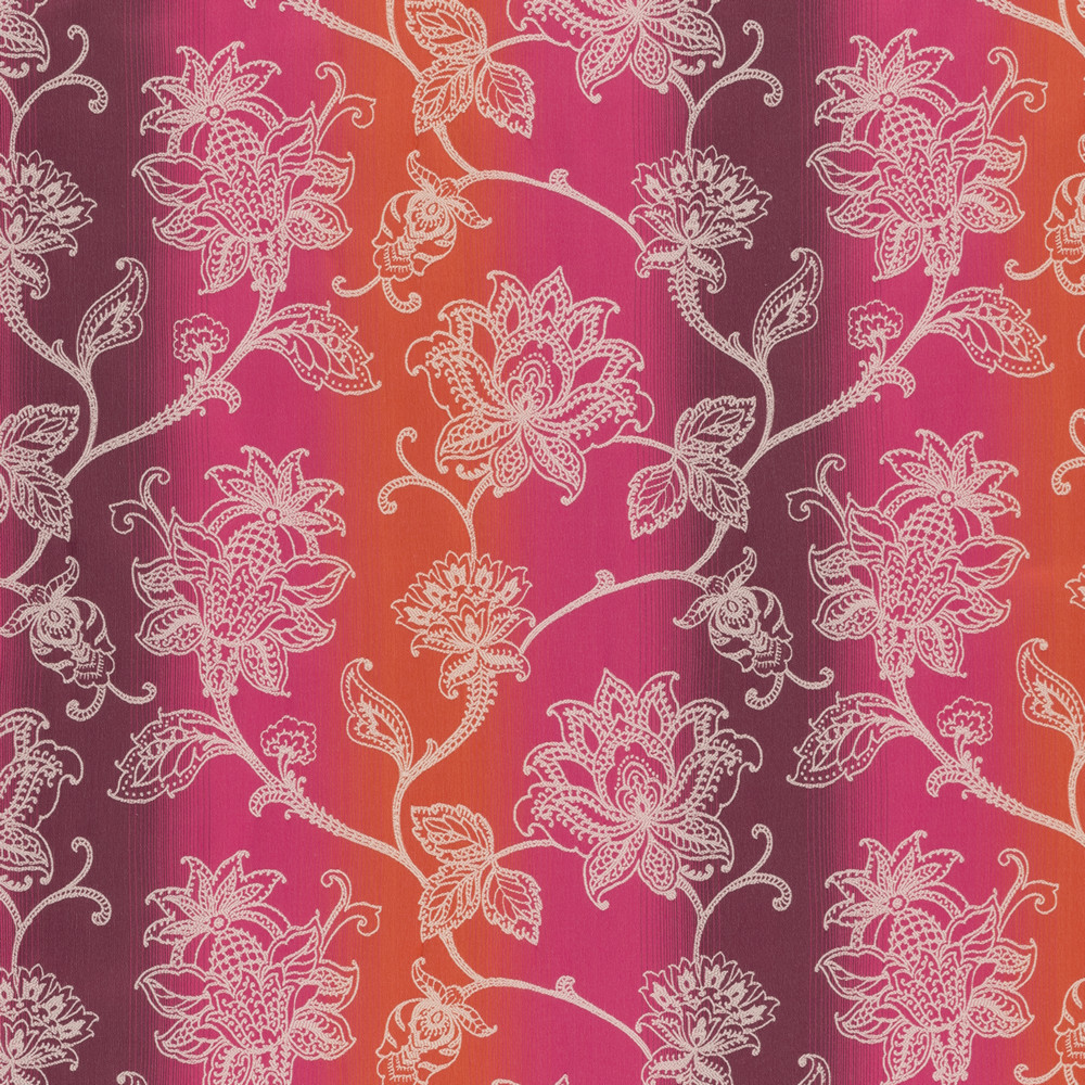 Raphael Fuchsia Fabric by Clarke & Clarke