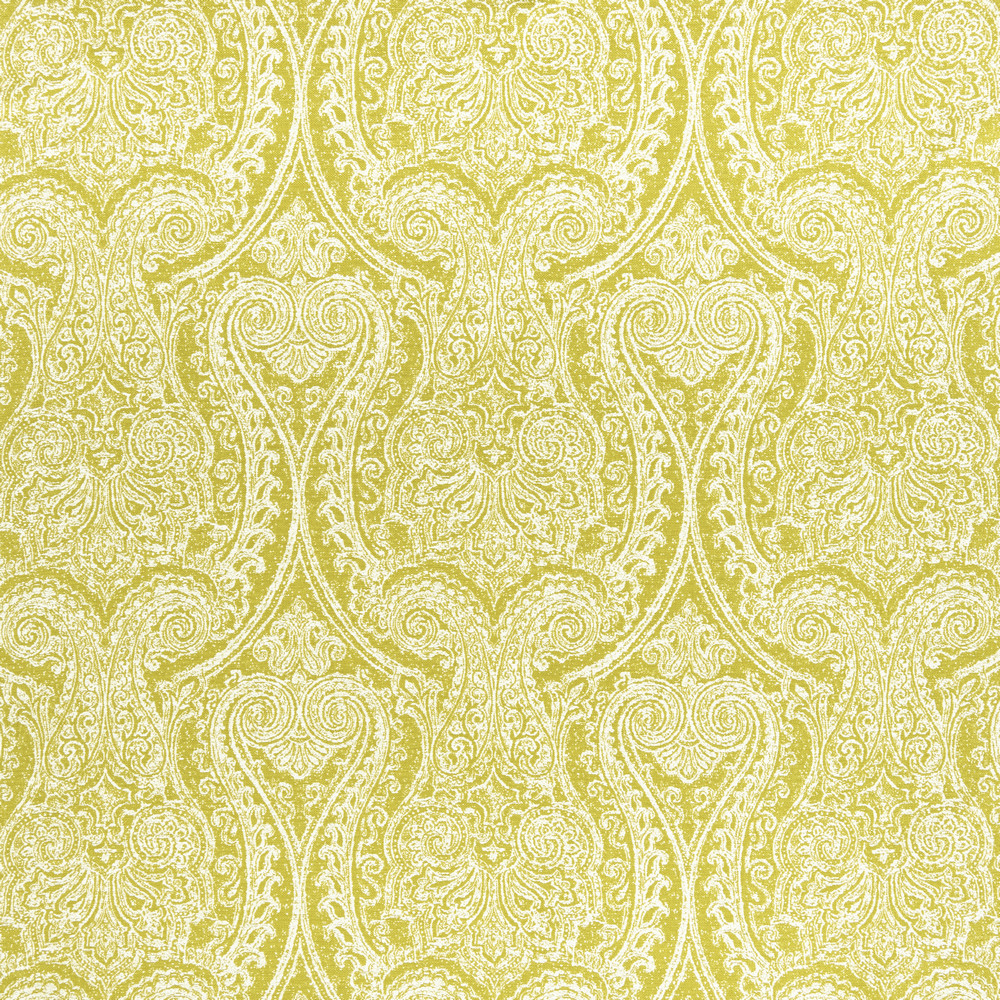Pastiche Chartreuse Fabric by Clarke & Clarke