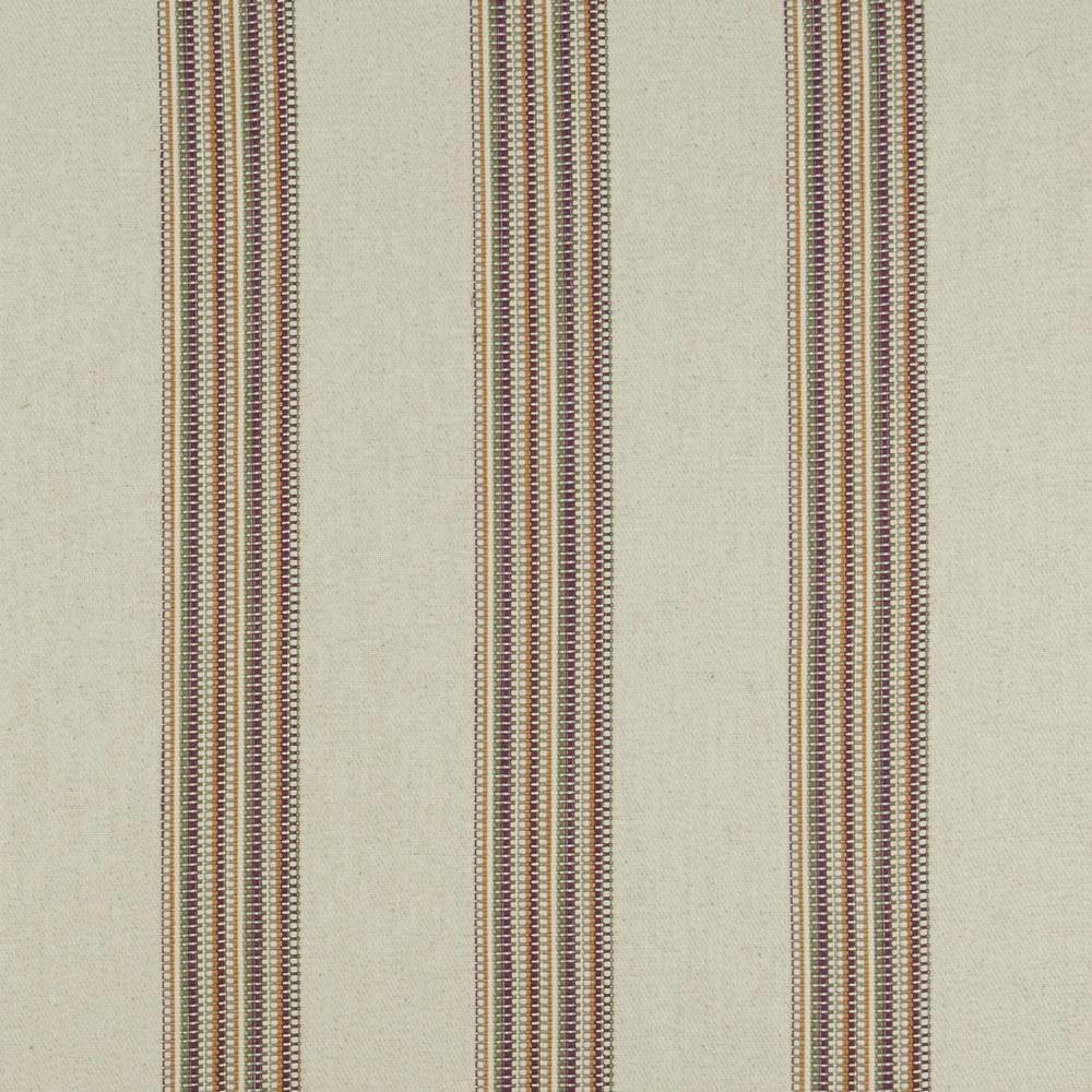 Boho Stripe Duckegg / Blush Fabric by Clarke & Clarke