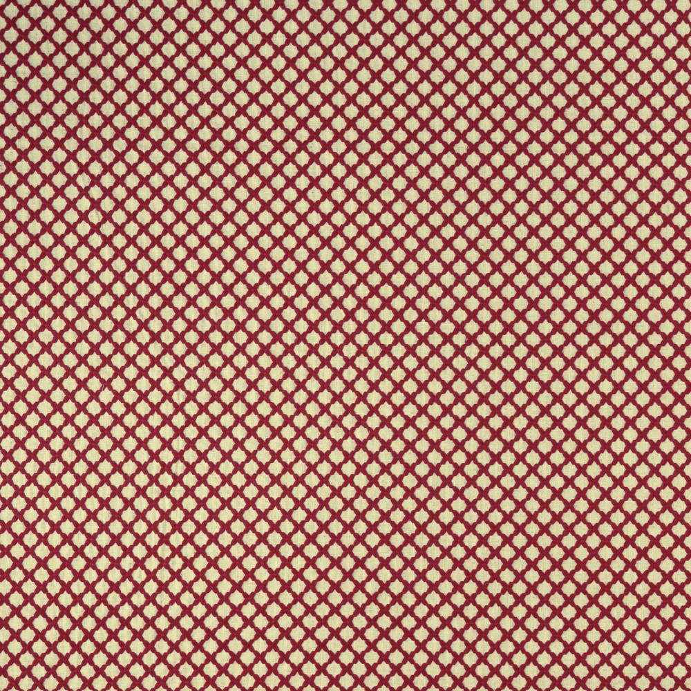 Fiesta Rouge Fabric by Clarke & Clarke