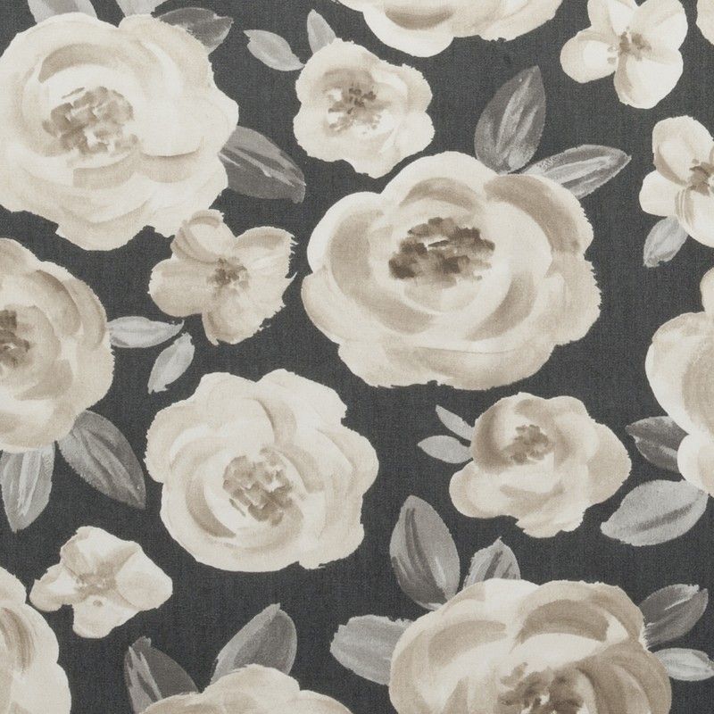 Elodie Charcoal Fabric by Studio G