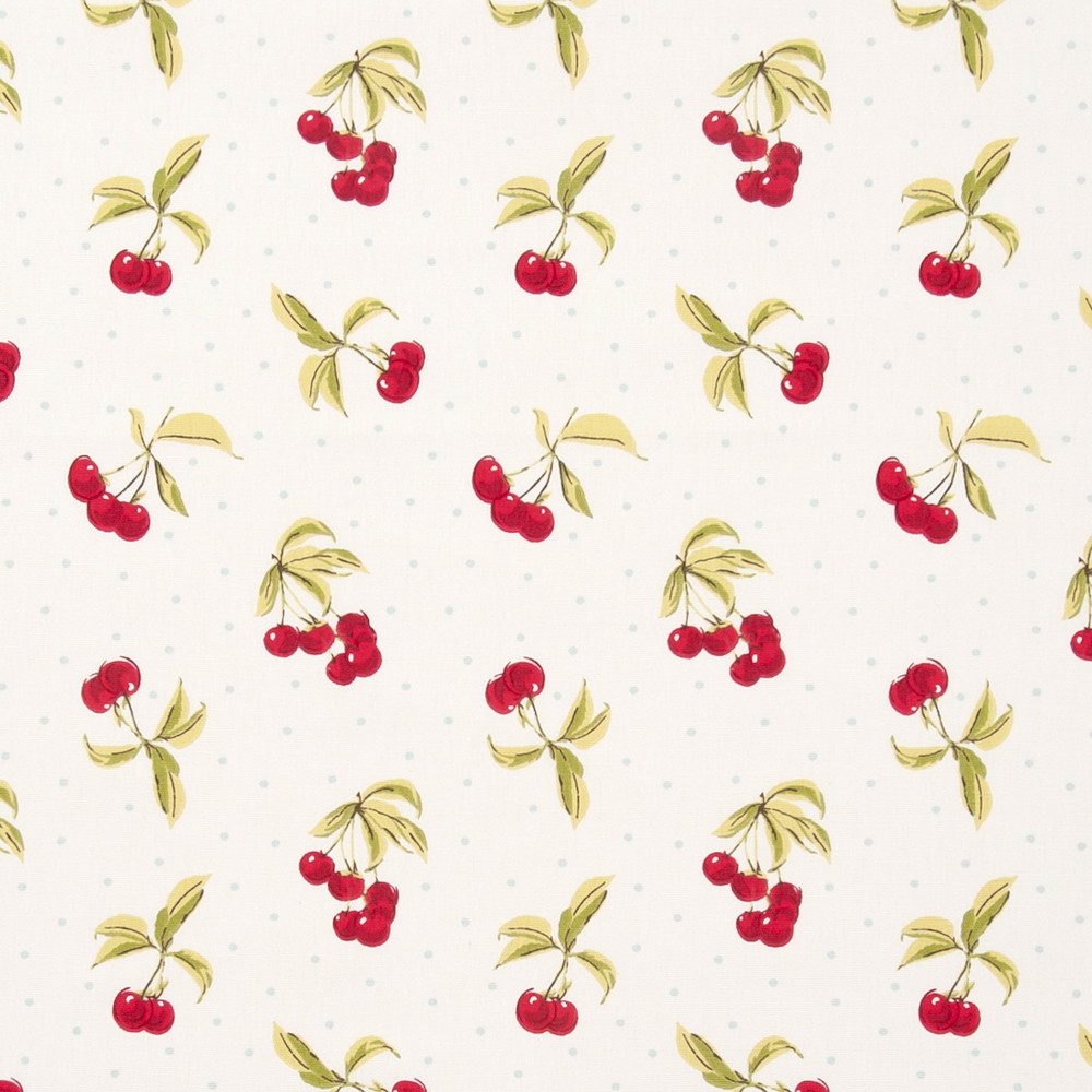 Cherries Chintz Fabric by Studio G