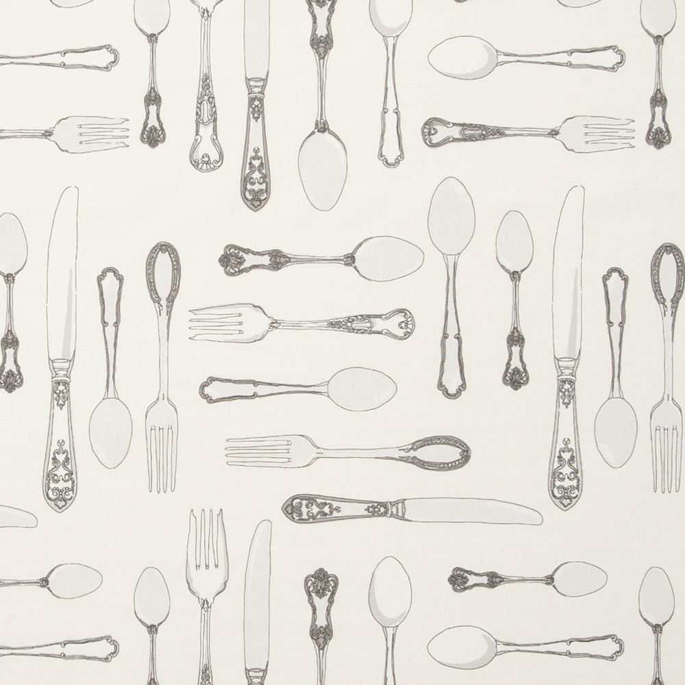 Cutlery Natural Fabric by Studio G