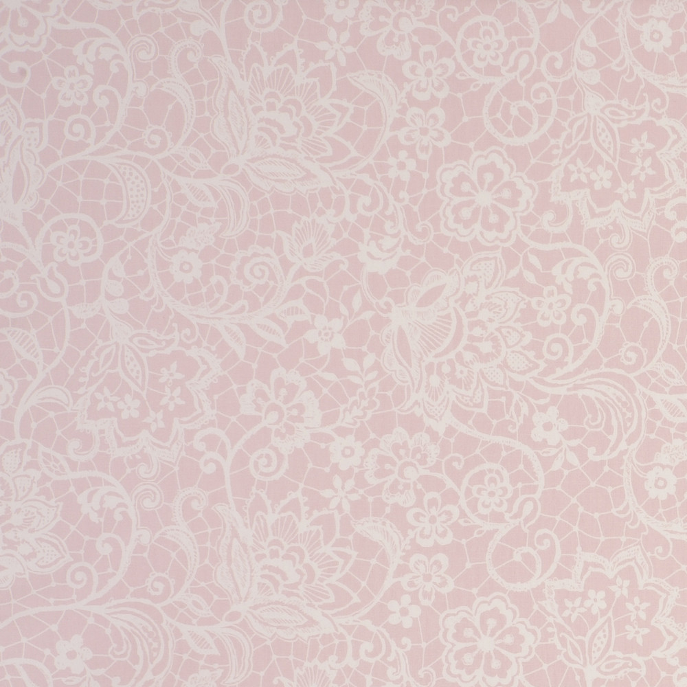 Lace Pink Fabric by Studio G