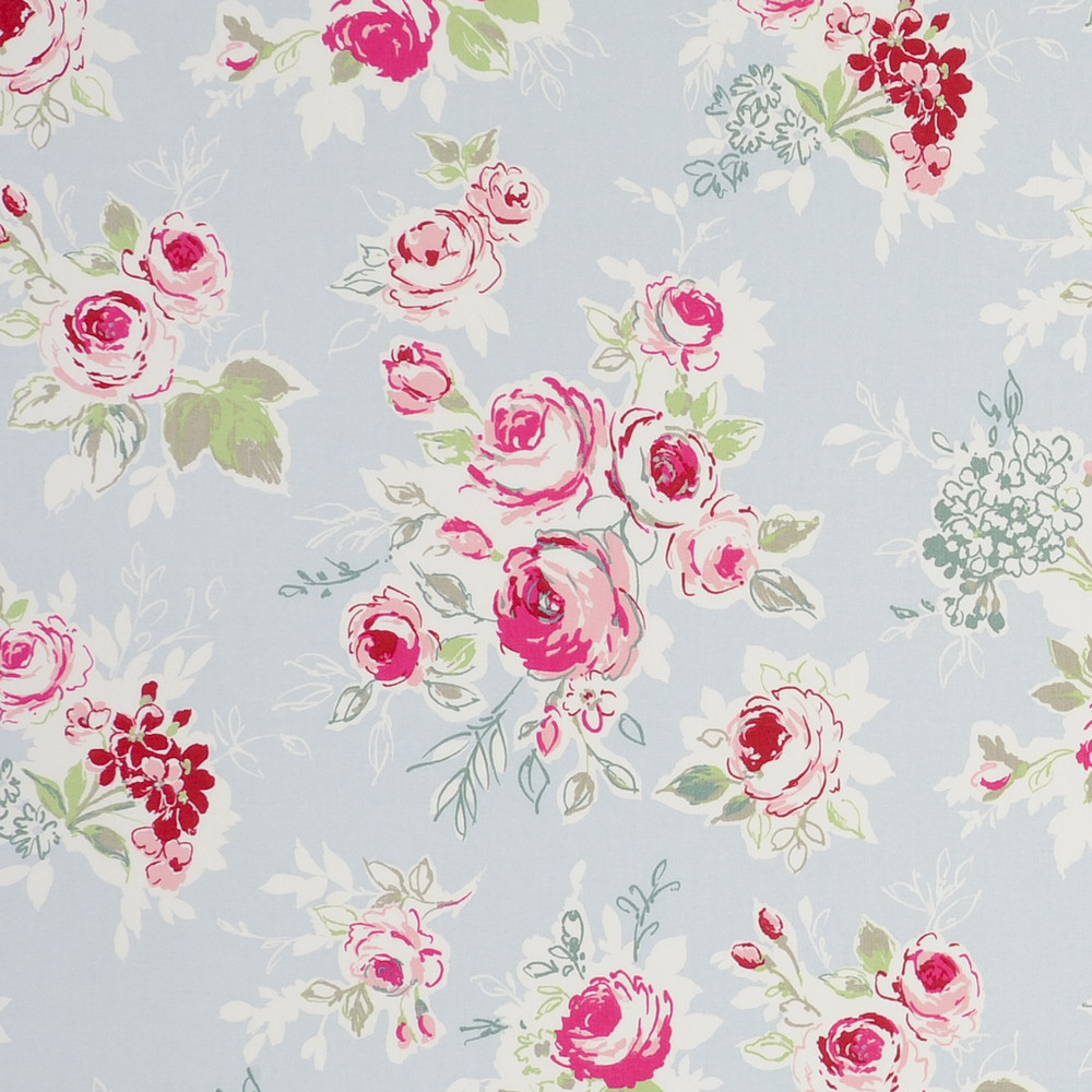 Rose Garden Sky Fabric by Studio G