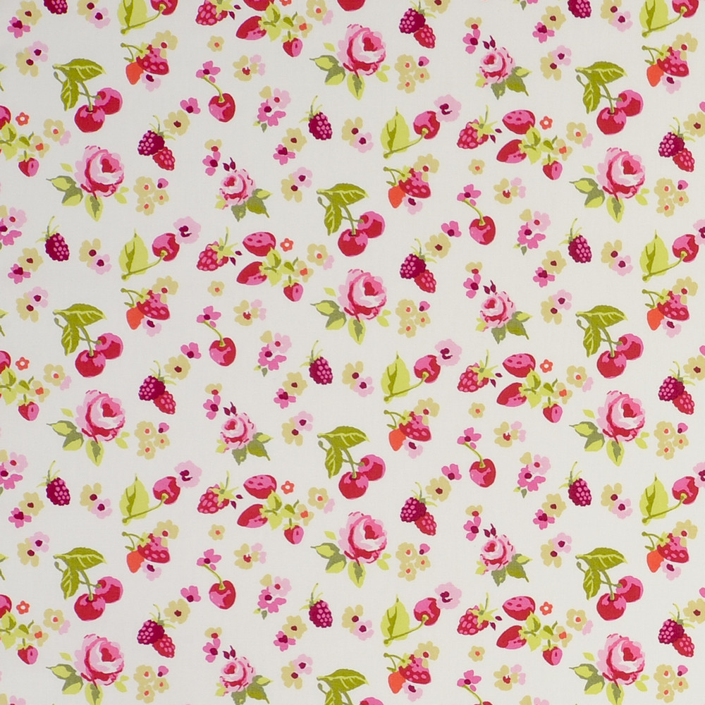 Summer Fruits Raspberry Fabric by Studio G