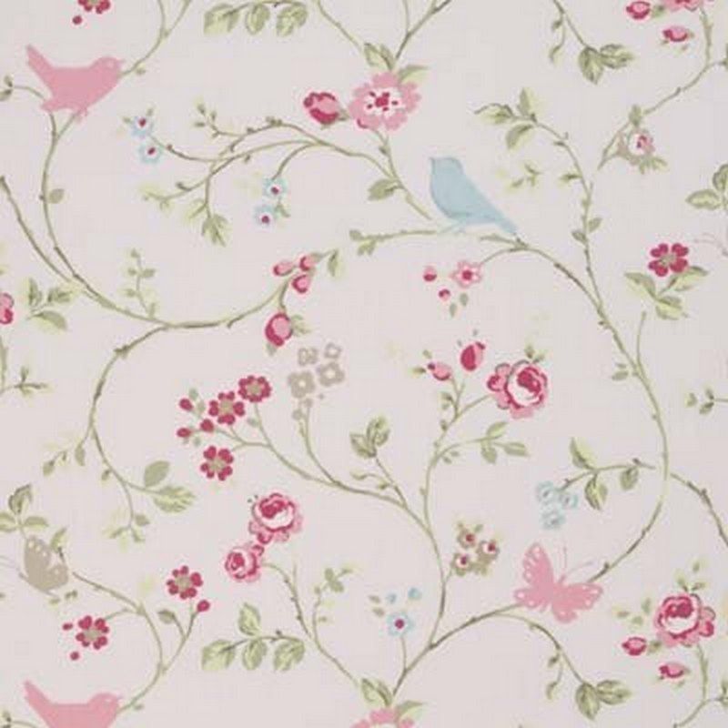 Bird Trail Rose Fabric by Studio G