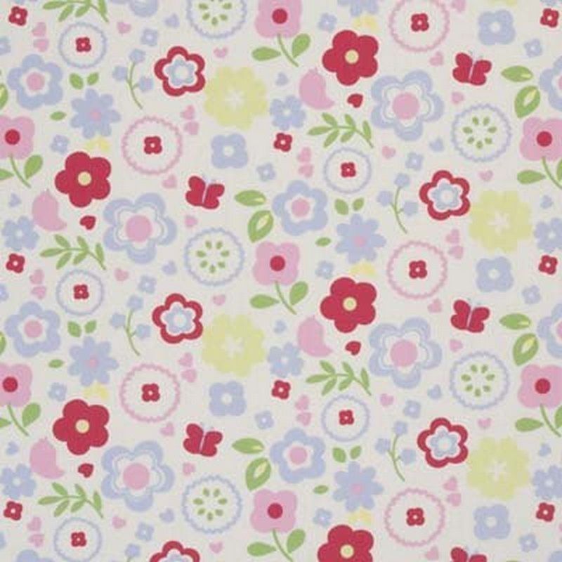 Retro Floral Chintz Fabric by Studio G